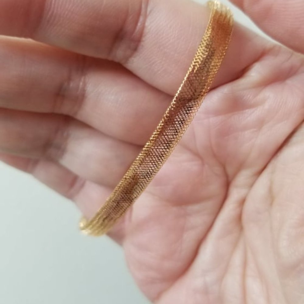 Bracelet mesh style 18k gold - ONLY 1 left!!! - Picture 3 of 15